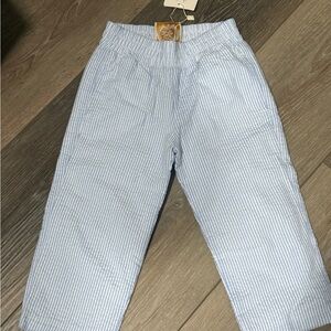 Beaufort Bonnet Seersucker Blue and White Striped Pants